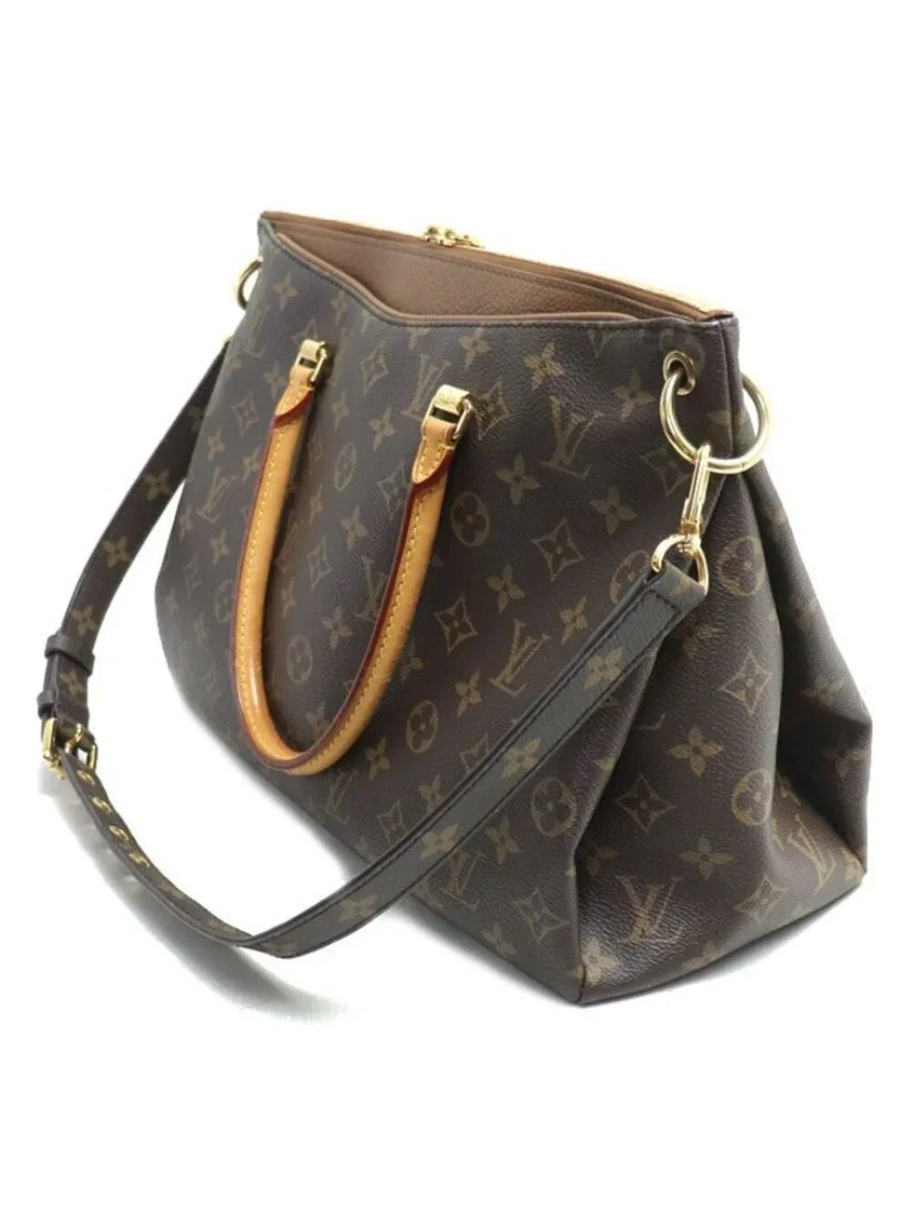 Louis Vuitton Pallas 2-Way Shoulder Bag Monogram Avane